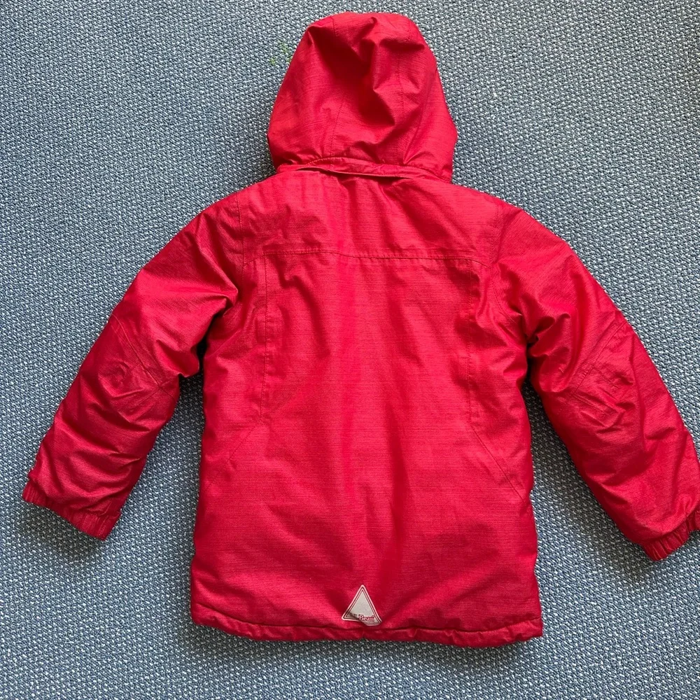 LL Bean kids insulated winter jacket 6x/7 - Picture 3 of 5